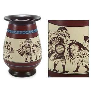  Ceramic vase, Moche Ceremony