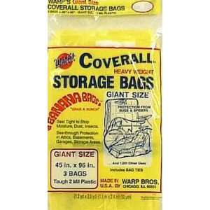  Warps Storage Bags Banana Bags, Giant, 9 ct (45 x 96 in 