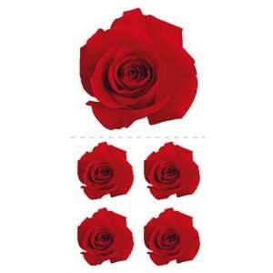 Red Rose Scrapbook Stickers Arts, Crafts & Sewing