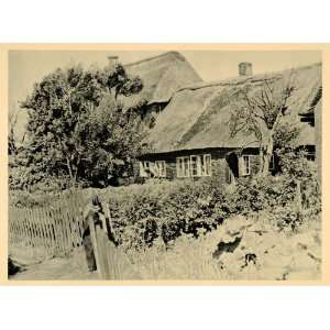  1927 Houses Warf Noderhorn Hallig Langeness Germany North 