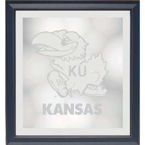  Kansas Jayhawks Framed Wall Mirror from Zameks Everything 