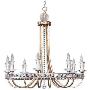  Candice Olson Aristocrat 8 Light Large Candle Chandelier 