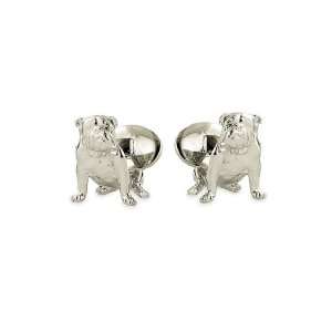  David Donahue Boxer Sterling Silver Cuff Links Jewelry