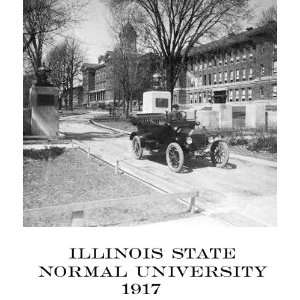  Illinois State University 1917 Vintage 8 1/2 X 11 