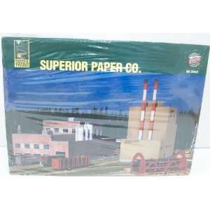 Walthers 933 3060 HO Superior Paper Compnay Bldg Kit Toys 