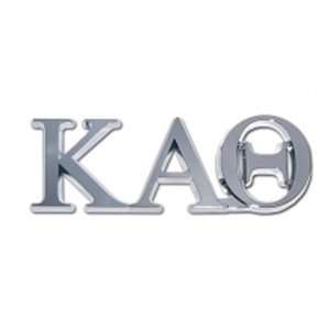  Kappa Alpha Theta Sorority Chrome Auto Emblem Automotive