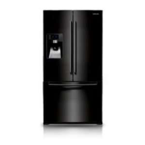  , External Ice/Water Dispenser and LED Display Black Appliances