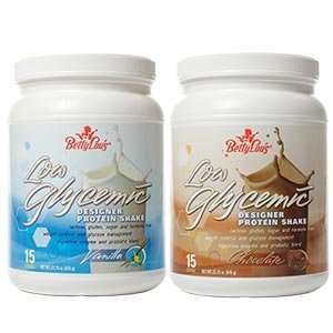 Betty Lous Low Glycemic Whey Protein Shake Powder Chocolate & Vanilla 