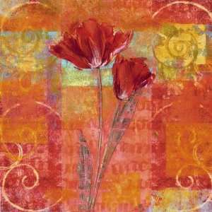  Yvonne Dulac   Red Tulips II
