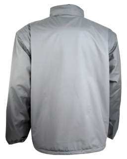 New Weather Company Microfiber Golf Jacket Gray XL Mens  