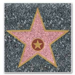  Walk of Fame Star Large Wall Decal