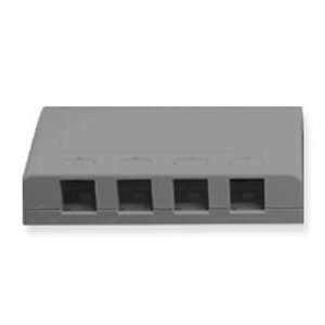   Surface Box Gray Multiple Mounting Options Magnets Screws Electronics