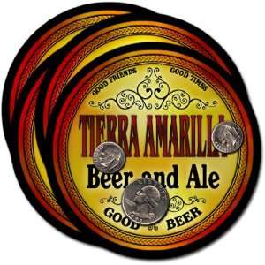  Tierra Amarilla , NM Beer & Ale Coasters   4pk Everything 