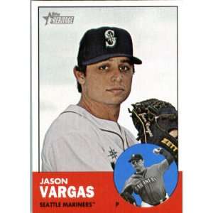  2012 Topps Heritage 383 Jason Vargas   Seattle Mariners 