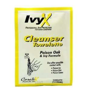  New   IvyX Post contact Cleanser Towelette Case Pack 50 