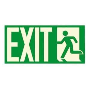  Photoluminescent Man To Left Exit Nyc Mea Listed 