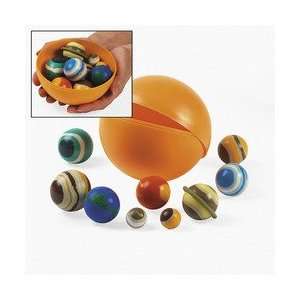  SOLAR SYSTEM BOUNCING BALLS (10 PIECES) 