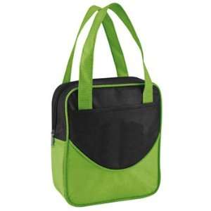  Nonwoven Mini dot Lunch Bag   Lime Green