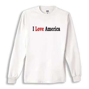  America Longsleeve Tshirt SIZE ADULT MEDIUM Everything 