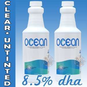 OCEAN 64oz CLEAR NO TINT Tanning 12.5% DHA Tan Solution Airbrush Spray 