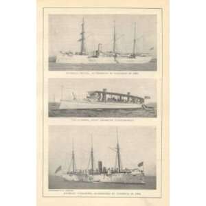  1902 John D Long Building New American Navy Battleships 