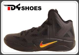 Nike Hyperfuse GS 2011 Black Youth New Basketball Shoes 454580001 