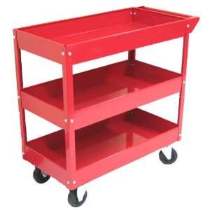  Excel 3 Tray Rolling Metal Tool Cart