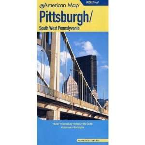  American Map 607866 Pittsburgh And Southwest PA Regional 