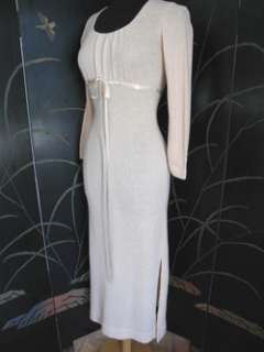 MOD 60s ADOLFO at SAKS 5th AVE KNIT GOWN DRESS~XS/S  