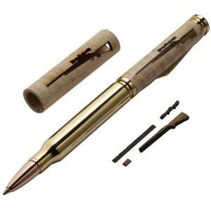  Rifle Inlay Pen Kit Blank, Maple