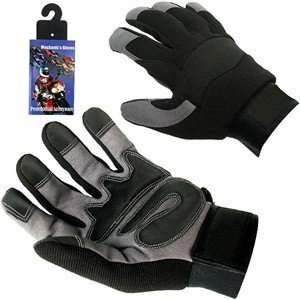  High Performance Spandex Mechanic Glove with Velcro   L 