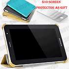 Authentic Rock Samsung Galaxy P6200 7.0 PU Leather Stand Cover Case 