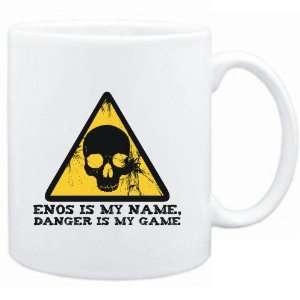  Mug White  Enos is my name, danger is my game  Male 
