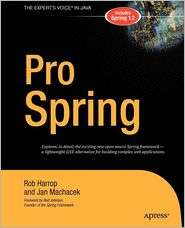 Pro Spring, (1590594614), Rob Harrop, Textbooks   
