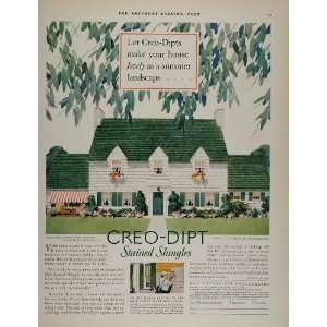  1928 Ad Creo Dipt Shingles Eppa Rixey Home Terrace Park 