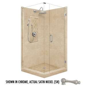   86H Sistine Stone Corner Shower Kit P21 3016P SN