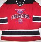 Aerosmith 9 Lives Hockey Jersey XL Concert IX World Tour Vtg Rare