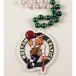 Boston Celtics Mardi Gras Bead Necklaces **