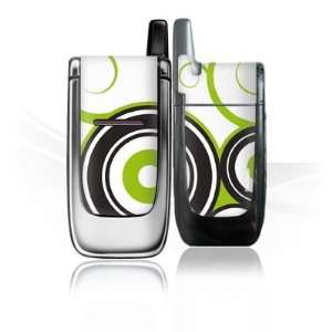  Design Skins for Nokia 6060   Green Circles Design Folie 