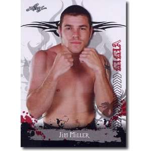  2010 Leaf MMA #49 Jim Miller (Mixed Martial Arts) Trading 
