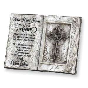  When I Come Home to Heaven Table Top Resin Book Jewelry