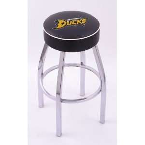 Anaheim Ducks 30 Single ring swivel bar stool with Chrome, solid 