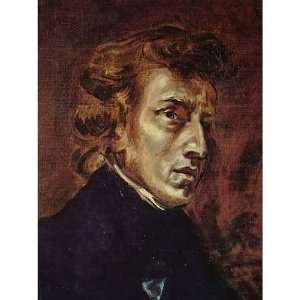  Eugene Ferdinand Victor Delacroix (Portrait of Frederic 