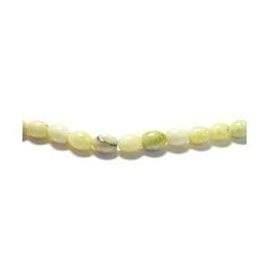  8x6mm Pineapple Jasper Melon Beads   16 Inch Strand Arts 
