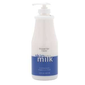SkinMilk Shower Gel Cleanse Enriched with Vitamins A,D&E (22 Ounces)