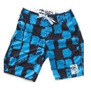  Split Berzerk Board Shorts Vivid Blue Size 32 Sports 