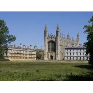 Kings College, Taken From the Backs, Cambridge, Cambridgeshire 