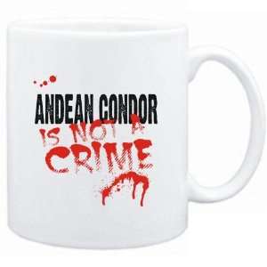  Mug White  Being a  Andean Condor is not a crime 