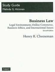   Law, (0136085563), Henry R. Cheeseman, Textbooks   