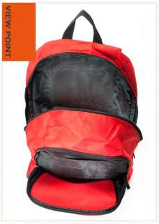 BN PUMA Deck Unisex Backpack Book Bag in Red Grey  